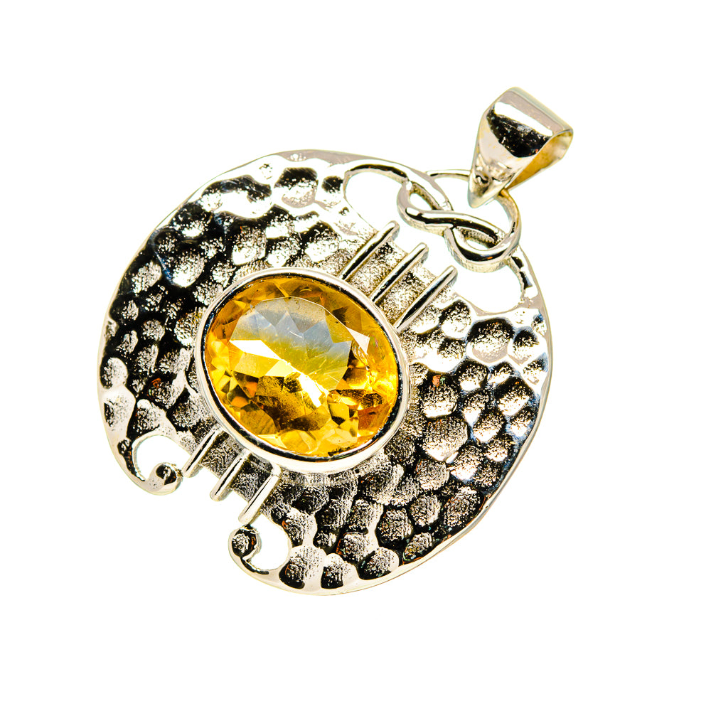 Citrine Pendants handcrafted by Ana Silver Co - PD745708