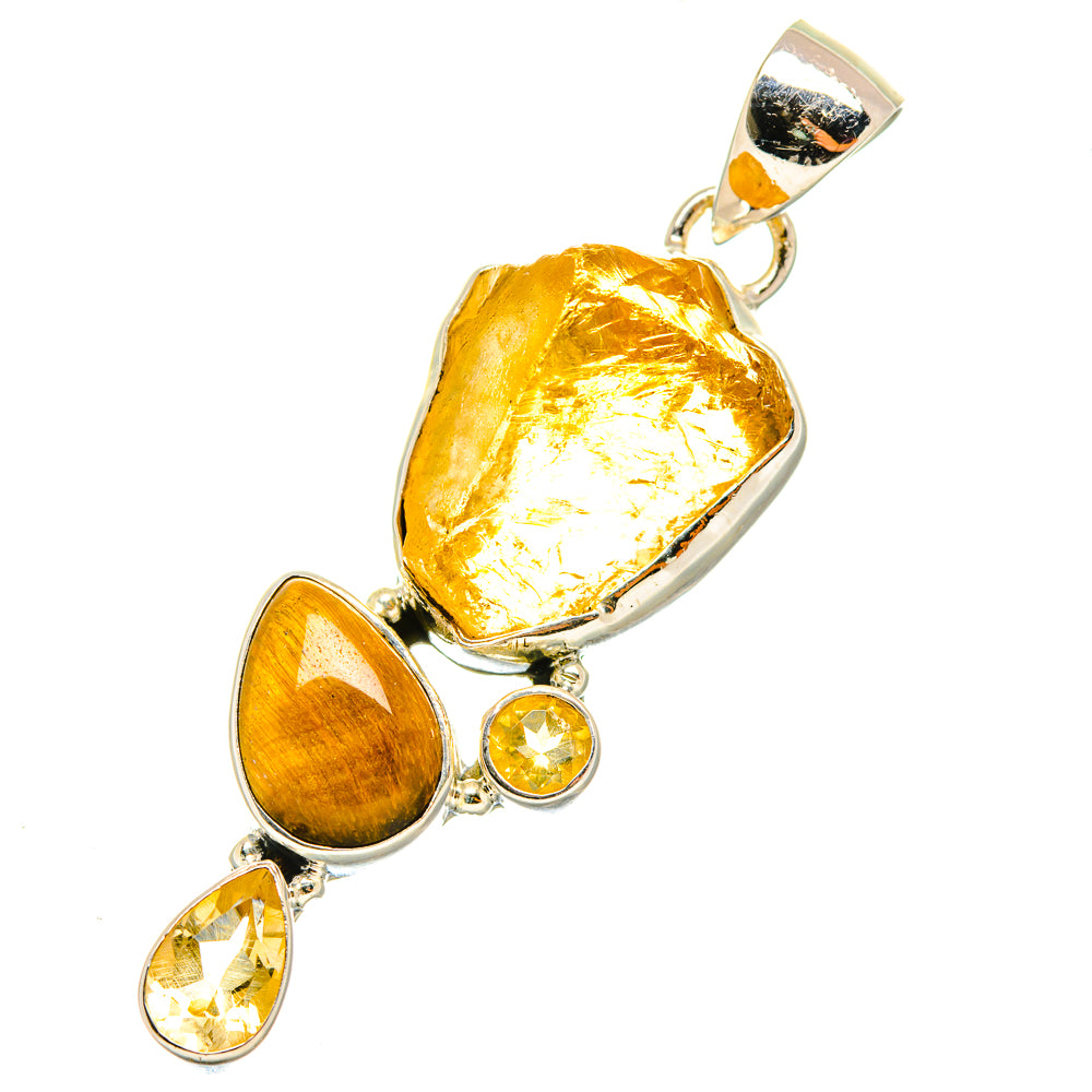 Citrine Pendants handcrafted by Ana Silver Co - PD7458