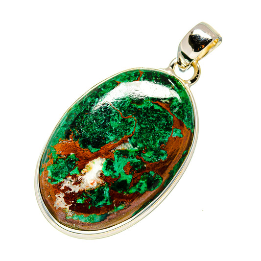 Chrysocolla Pendants handcrafted by Ana Silver Co - PD745815