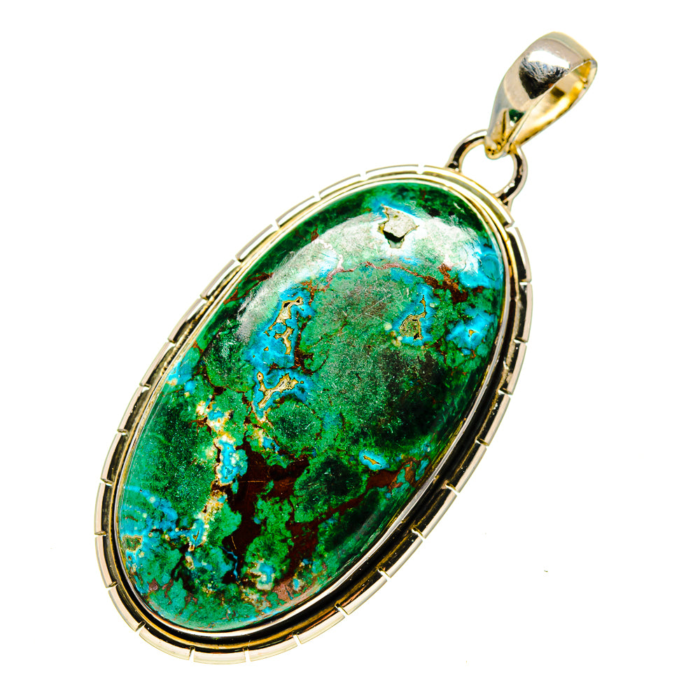 Chrysocolla Pendants handcrafted by Ana Silver Co - PD745820