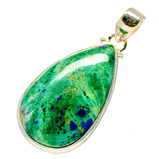 Chrysocolla Pendants handcrafted by Ana Silver Co - PD746049