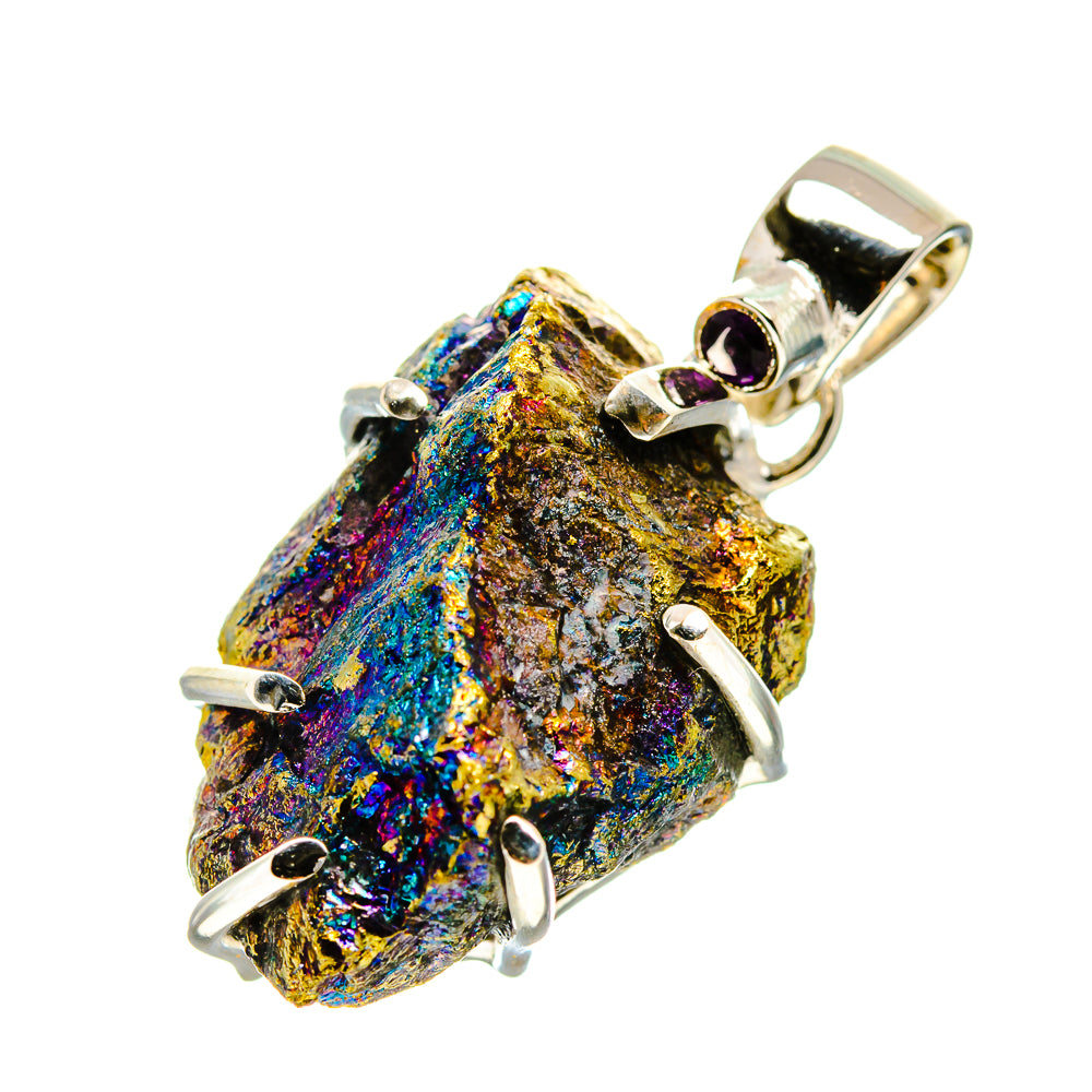 Titanium Druzy Pendants handcrafted by Ana Silver Co - PD746341