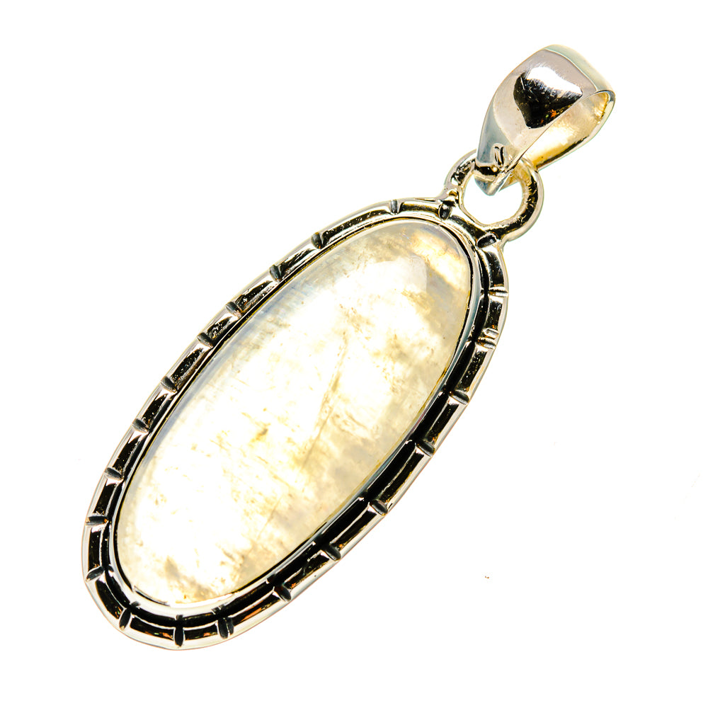 Rainbow Moonstone Pendants handcrafted by Ana Silver Co - PD746491