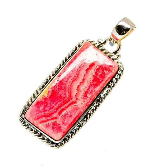 Rhodochrosite Pendants handcrafted by Ana Silver Co - PD746924
