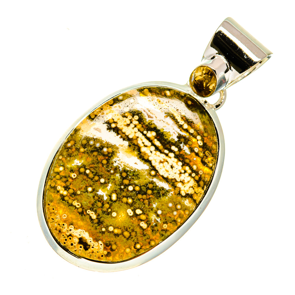 Ocean Jasper Pendants handcrafted by Ana Silver Co - PD747060