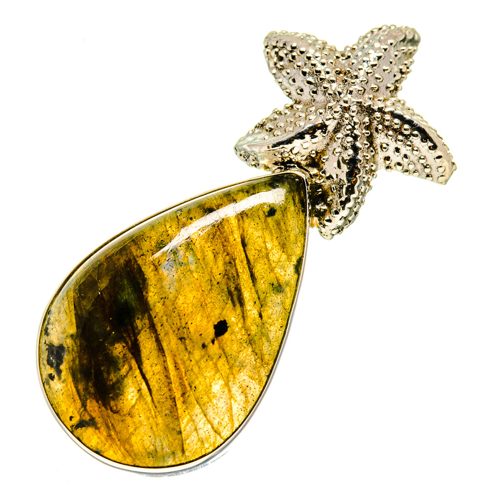 Labradorite Pendants handcrafted by Ana Silver Co - PD747086