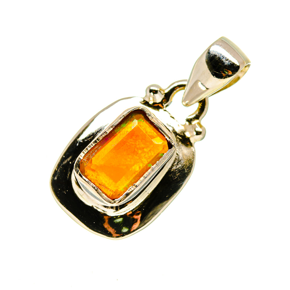 Ethiopian Opal Pendants handcrafted by Ana Silver Co - PD747151