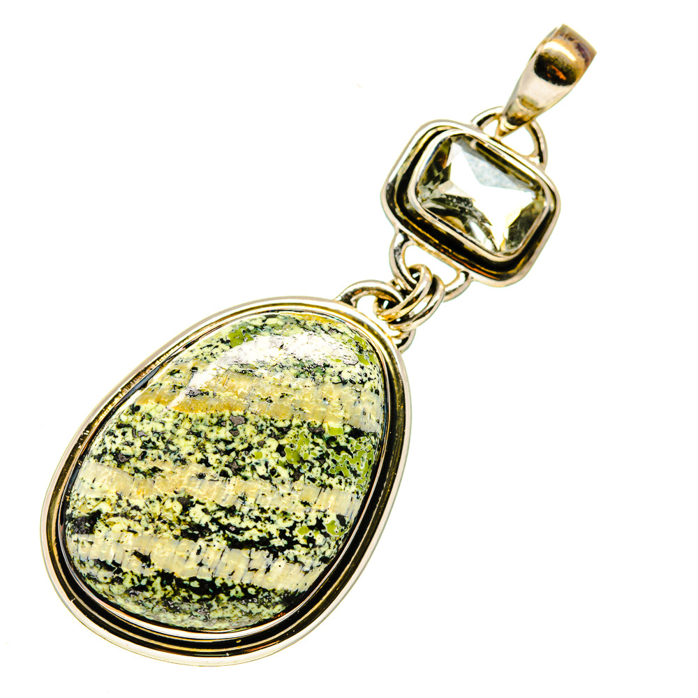 Lizard Jasper Pendants handcrafted by Ana Silver Co - PD747195