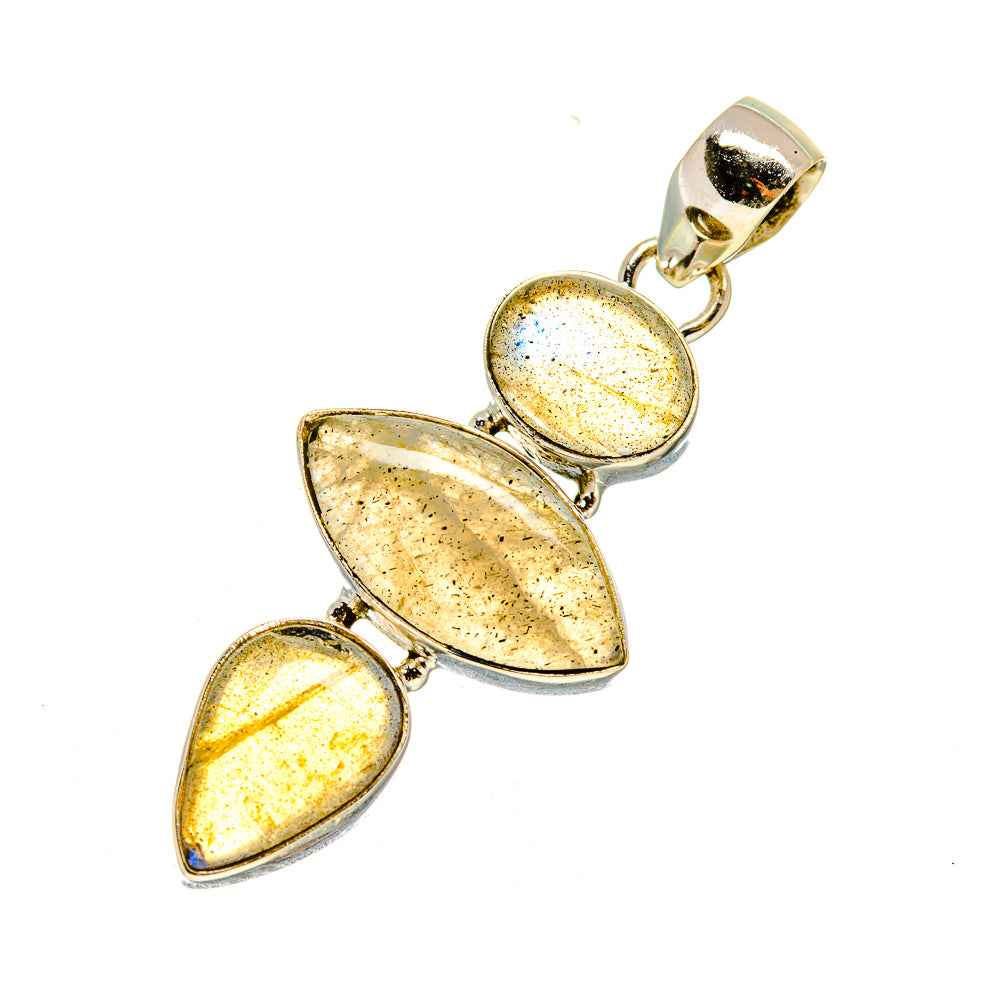 Labradorite Pendants handcrafted by Ana Silver Co - PD747280