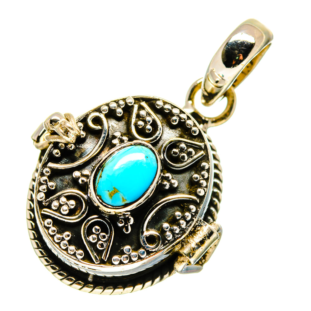 Arizona Turquoise Pendants handcrafted by Ana Silver Co - PD747583