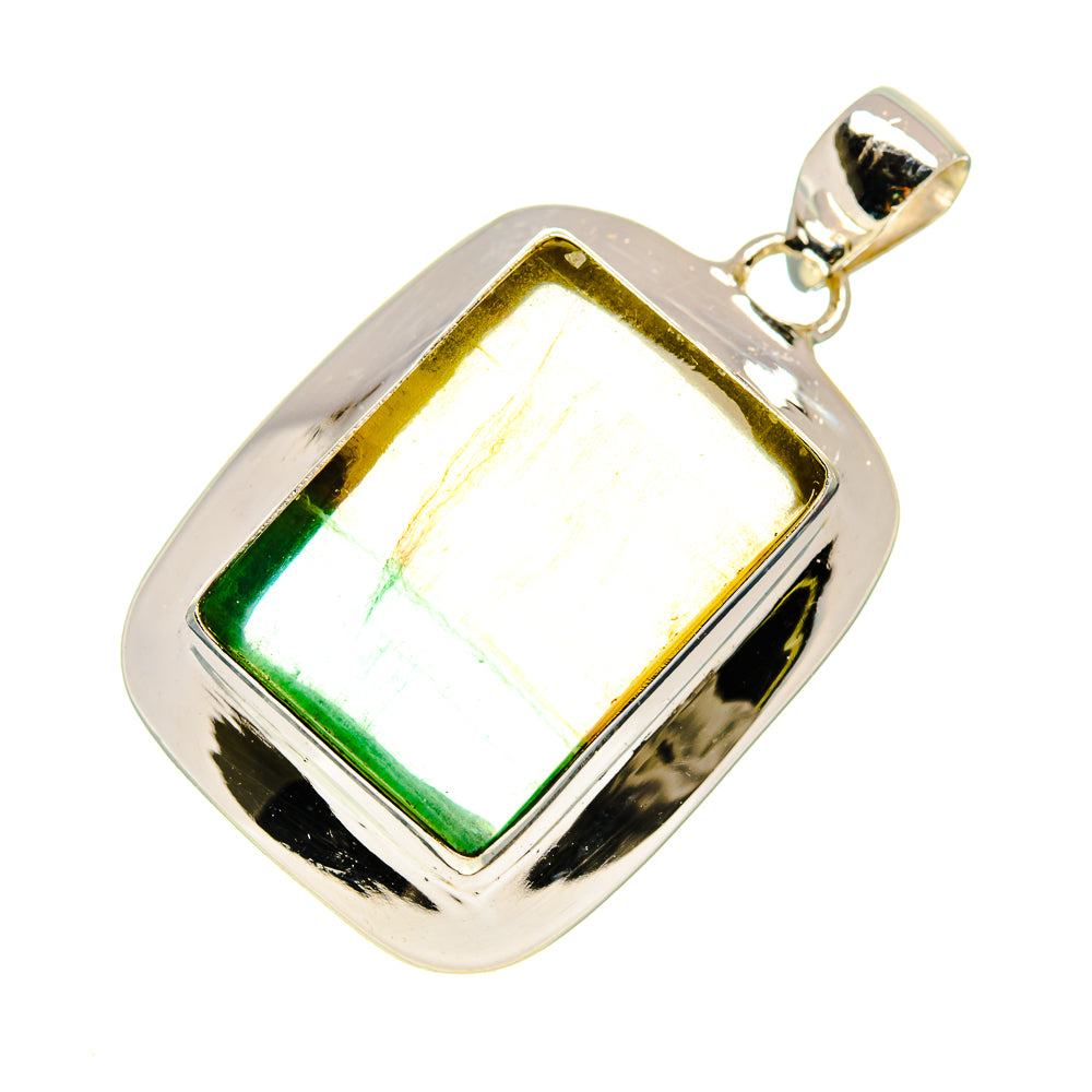 Green Fluorite Pendants handcrafted by Ana Silver Co - PD747702