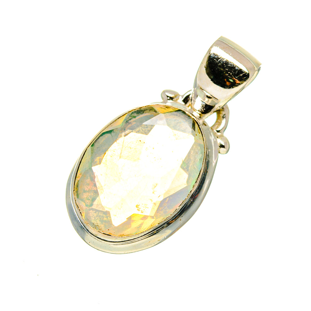 Ethiopian Opal Pendants handcrafted by Ana Silver Co - PD747808