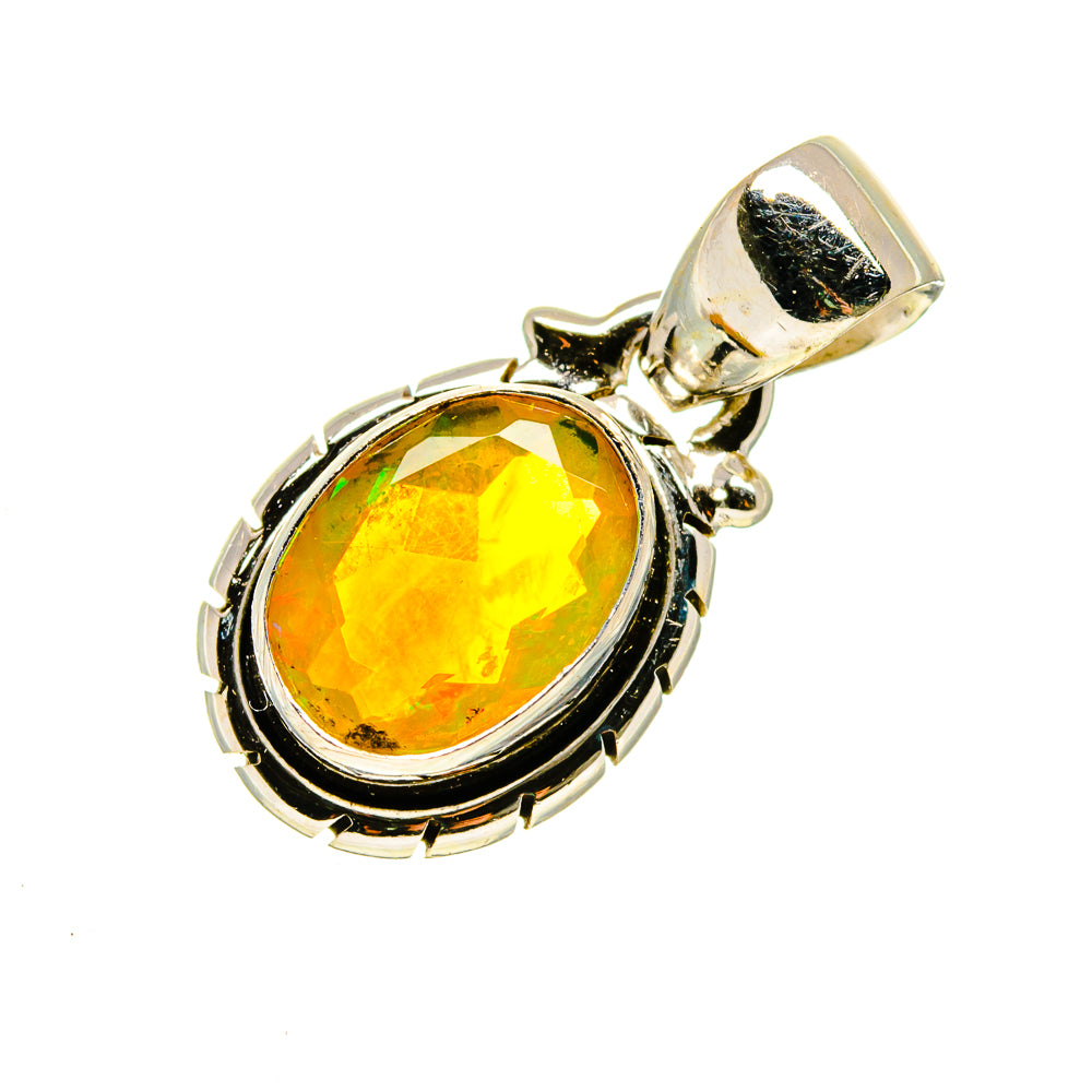 Ethiopian Opal Pendants handcrafted by Ana Silver Co - PD747810