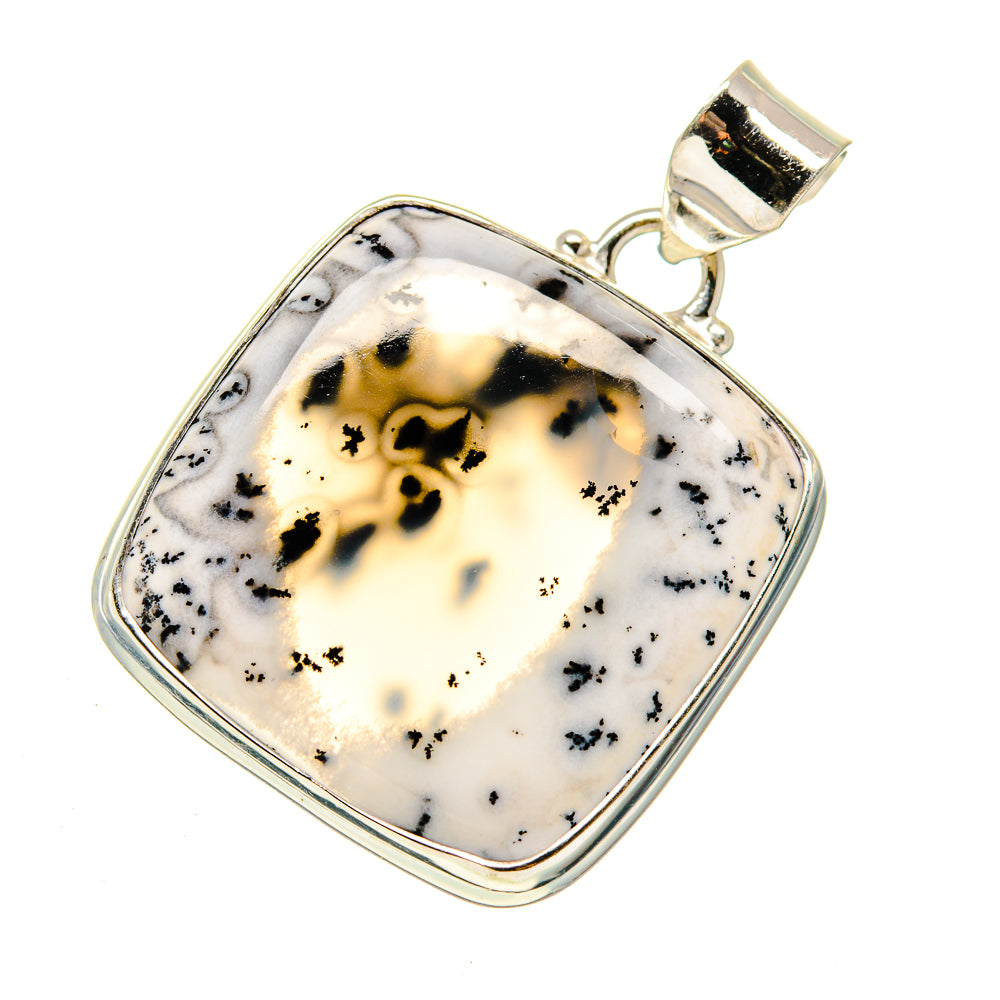 Dendritic Opal Pendants handcrafted by Ana Silver Co - PD747885
