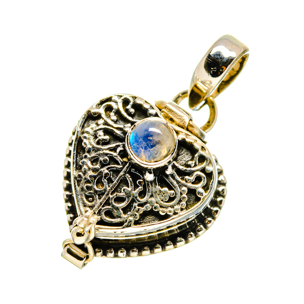 Rainbow Moonstone Pendants handcrafted by Ana Silver Co - PD748314