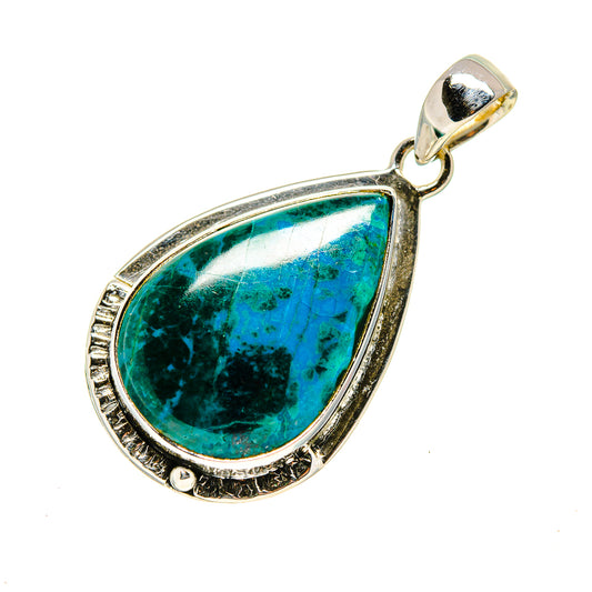 Chrysocolla Pendants handcrafted by Ana Silver Co - PD748488