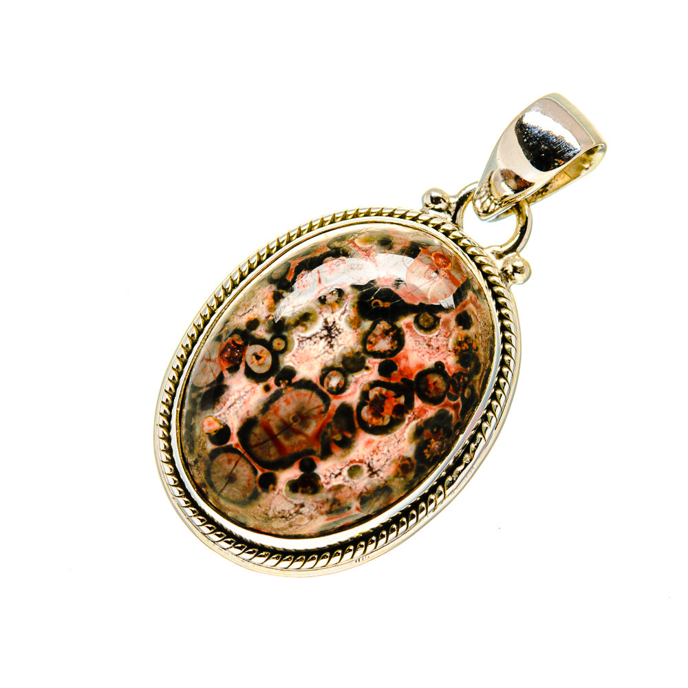 Poppy Jasper Pendants handcrafted by Ana Silver Co - PD748549