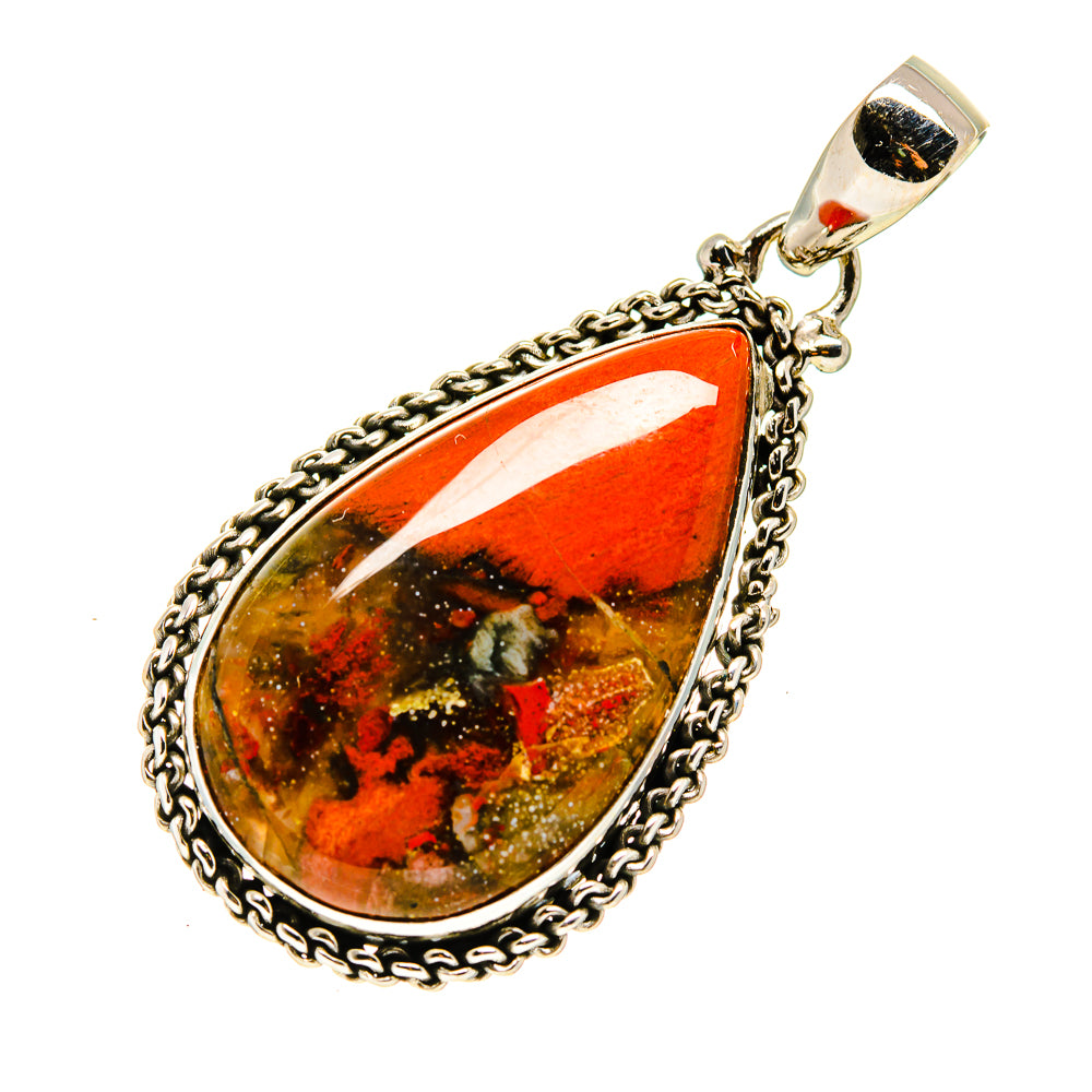 Red Jasper Pendants handcrafted by Ana Silver Co - PD748638