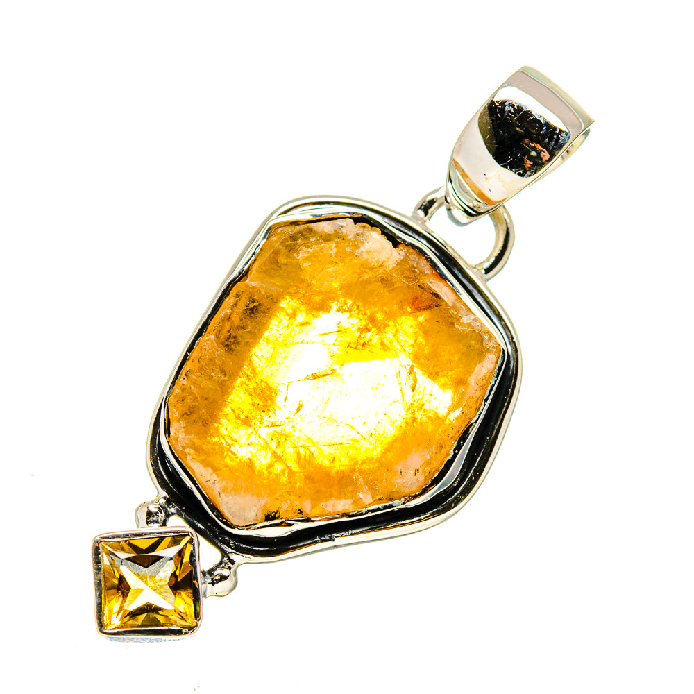 Citrine Pendants handcrafted by Ana Silver Co - PD748754
