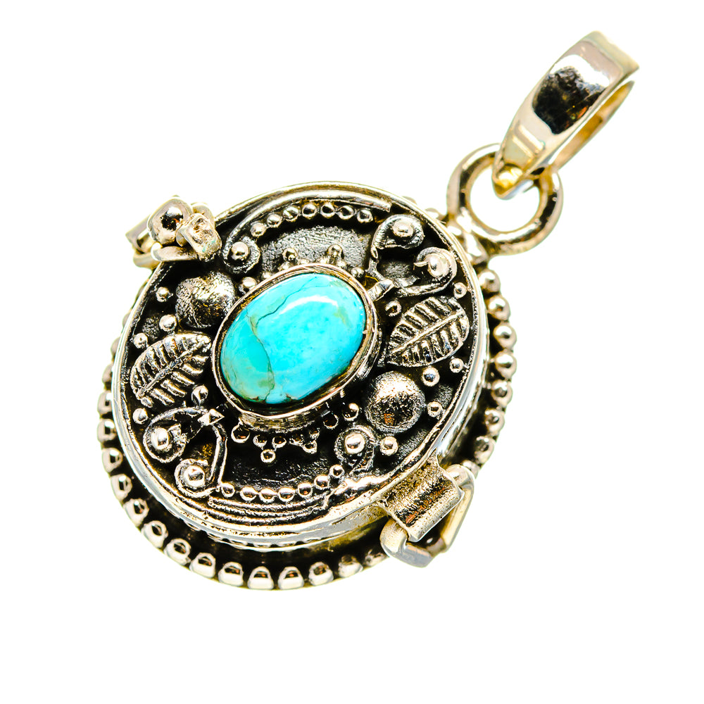 Arizona Turquoise Pendants handcrafted by Ana Silver Co - PD748800