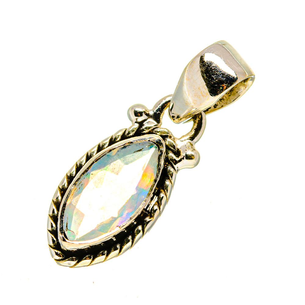 Ethiopian Opal Pendants handcrafted by Ana Silver Co - PD748812