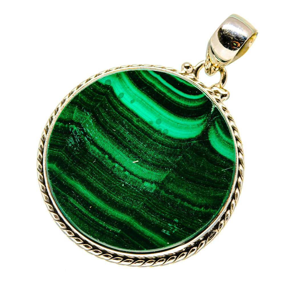Malachite Pendants handcrafted by Ana Silver Co - PD748816