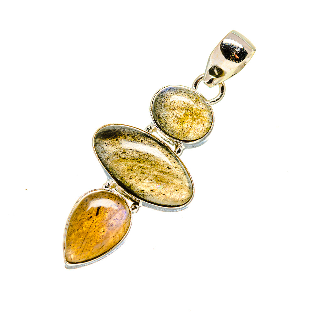Labradorite Pendants handcrafted by Ana Silver Co - PD748885