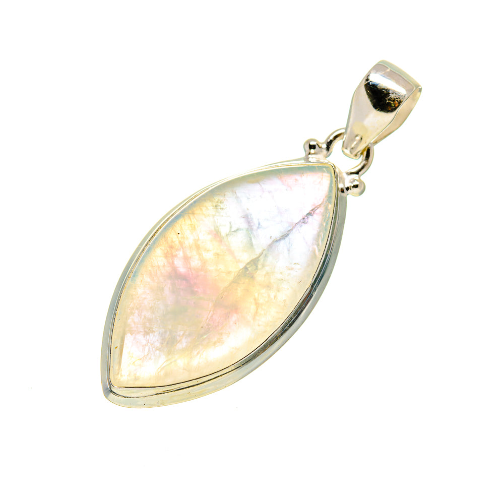 Rainbow Moonstone Pendants handcrafted by Ana Silver Co - PD749157
