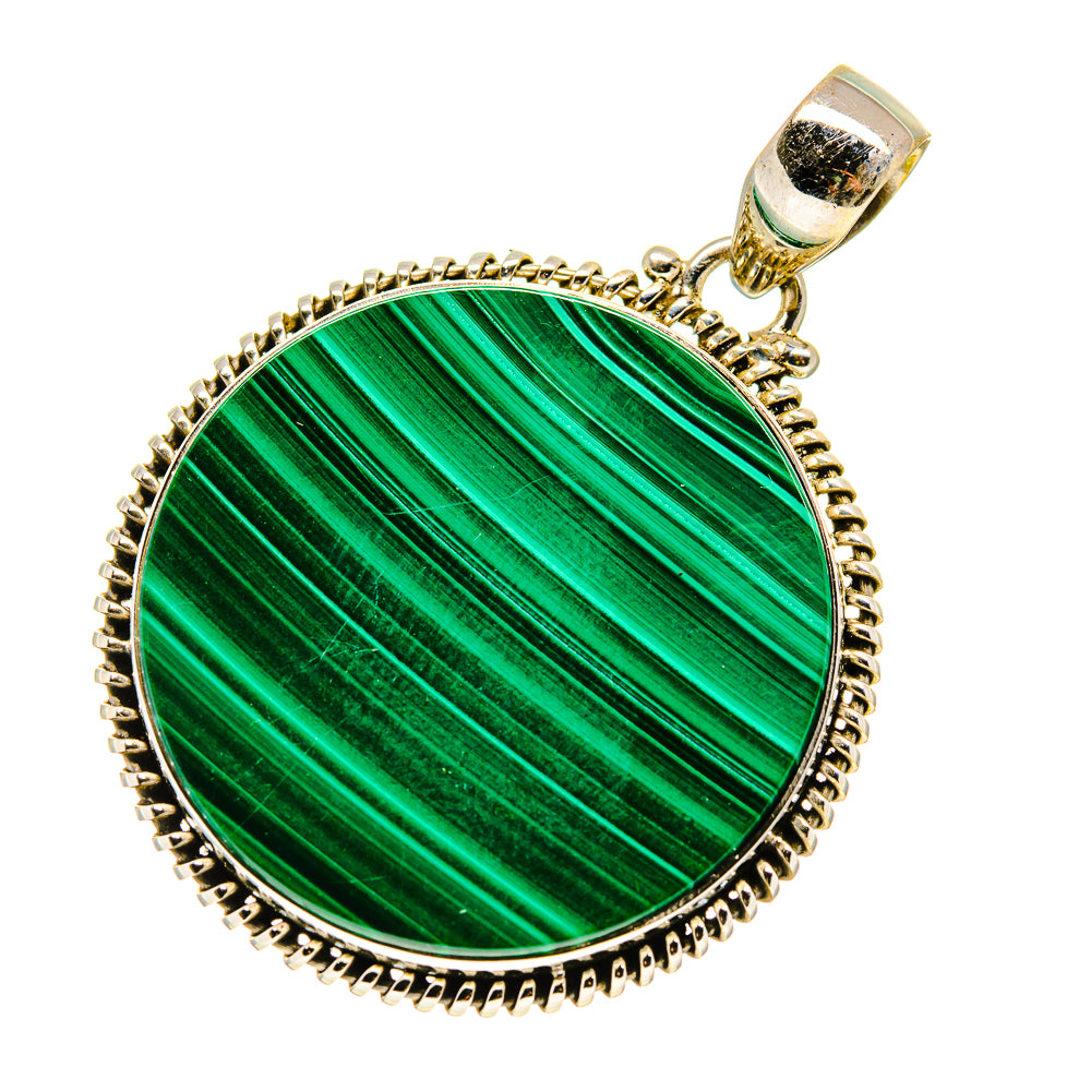 Malachite Pendants handcrafted by Ana Silver Co - PD749179
