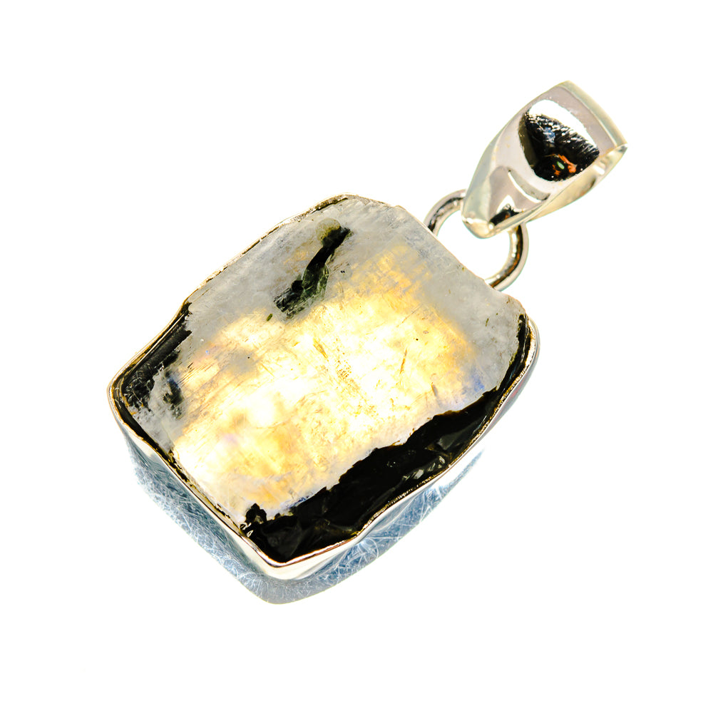Rainbow Moonstone Pendants handcrafted by Ana Silver Co - PD749285