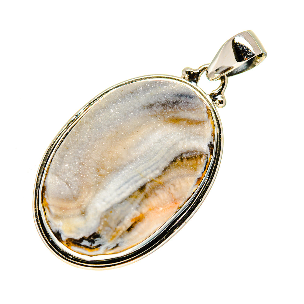 Desert Druzy Pendants handcrafted by Ana Silver Co - PD749330