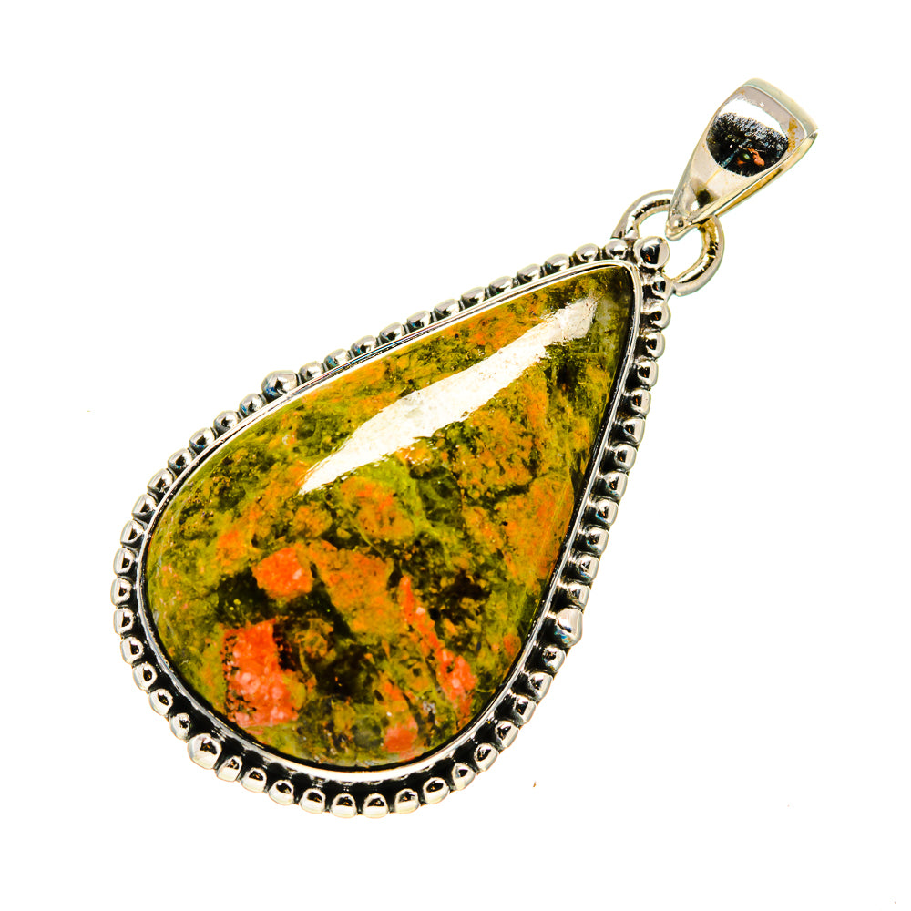 Unakite Pendants handcrafted by Ana Silver Co - PD749519