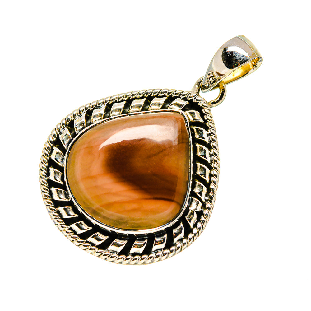 Imperial Jasper Pendants handcrafted by Ana Silver Co - PD749581 - Photo 2