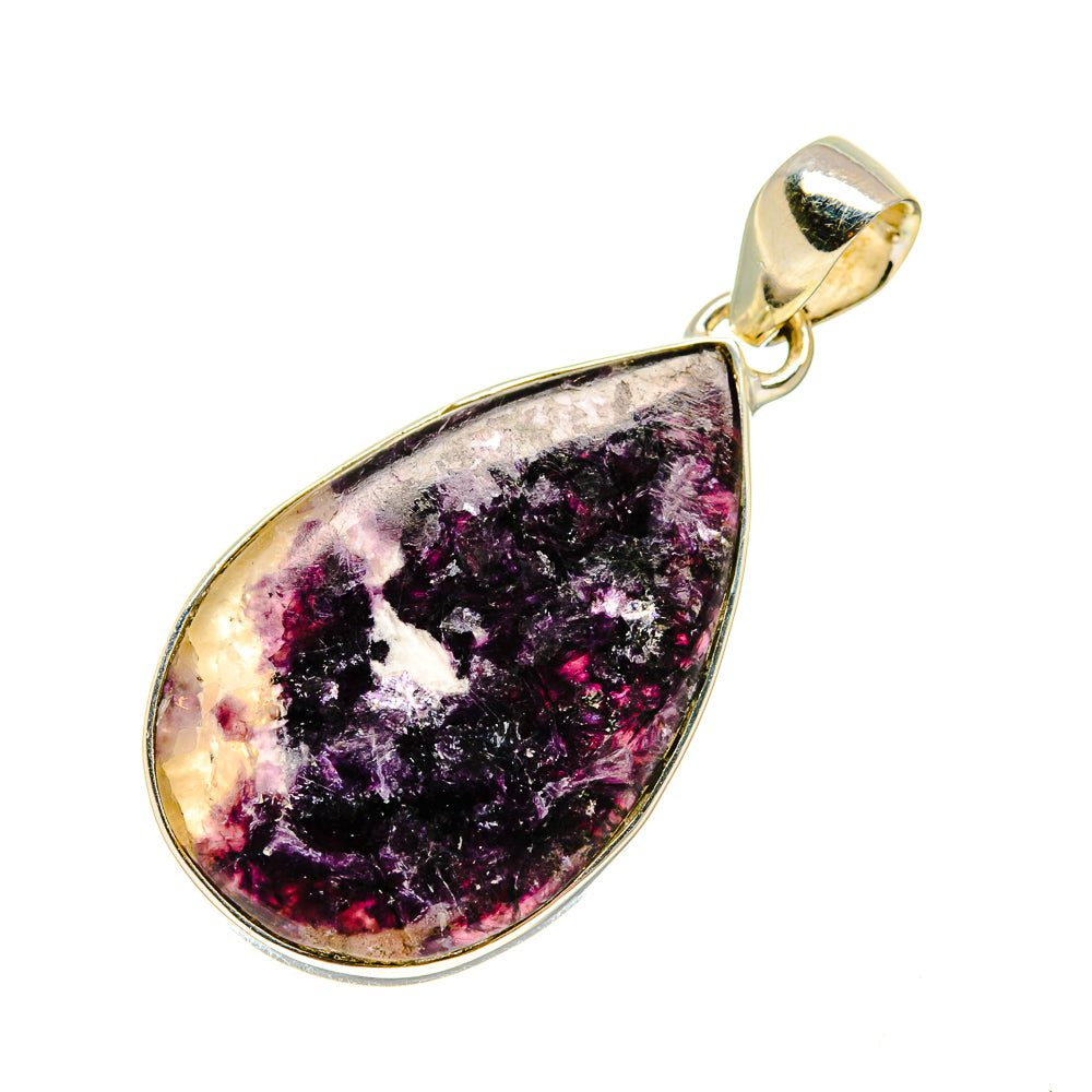 Lepidolite Pendants handcrafted by Ana Silver Co - PD749685