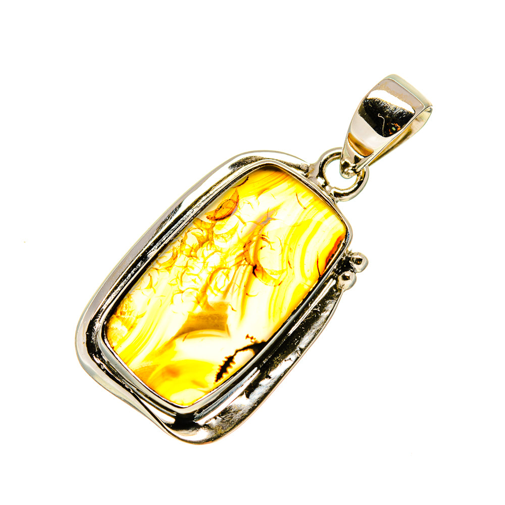 Montana Agate Pendants handcrafted by Ana Silver Co - PD749781