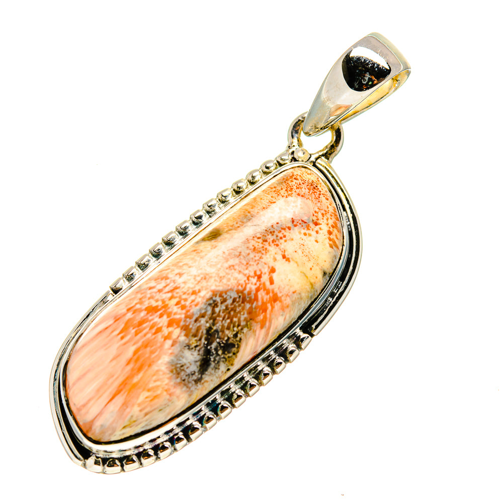 Scolecite Pendants handcrafted by Ana Silver Co - PD749943