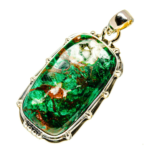 Chrysocolla Pendants handcrafted by Ana Silver Co - PD750247