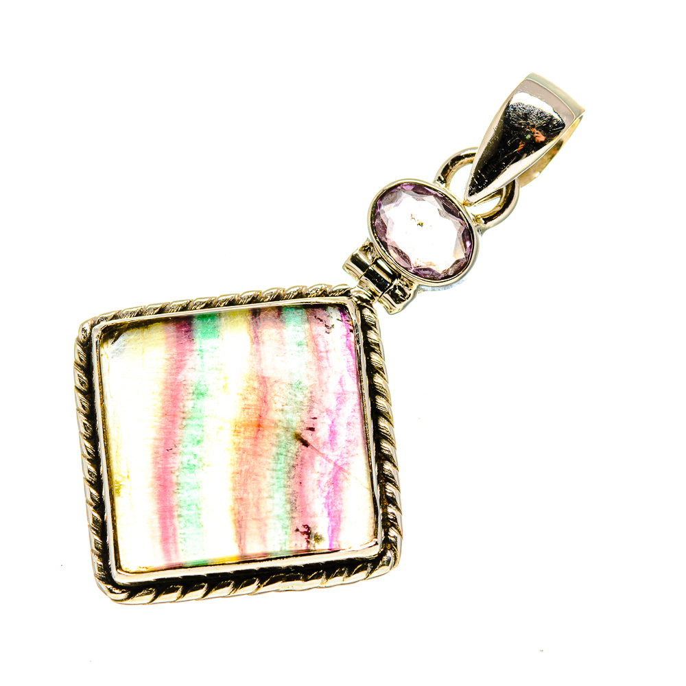 Fluorite Pendants handcrafted by Ana Silver Co - PD750285