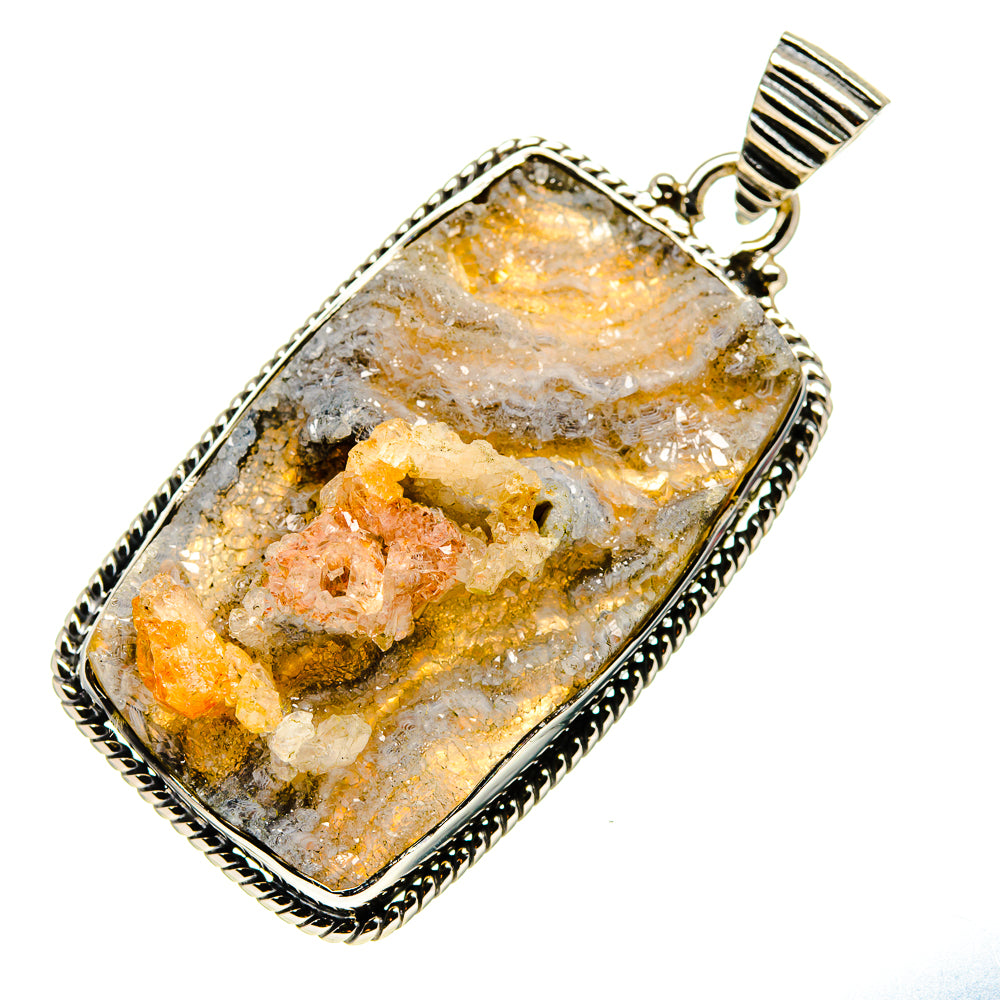 Desert Druzy Pendants handcrafted by Ana Silver Co - PD750370