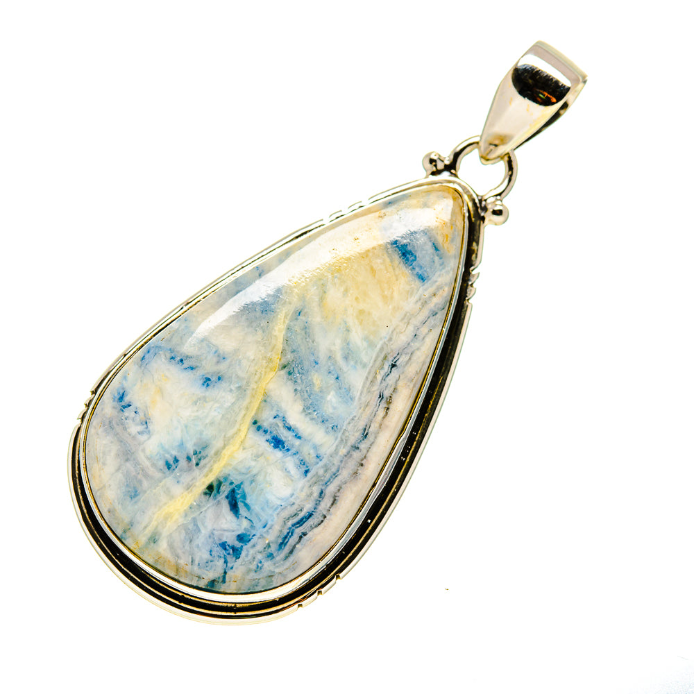 Blue Scheelite Pendants handcrafted by Ana Silver Co - PD750394