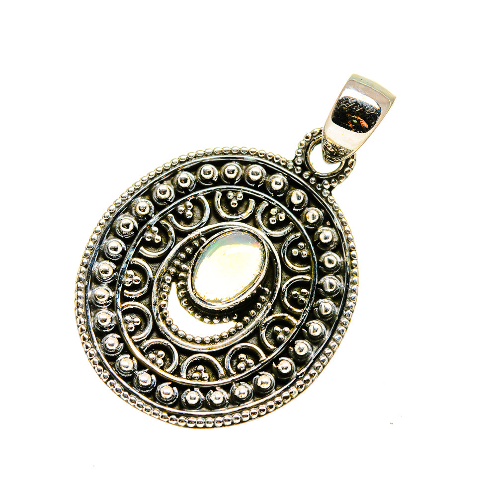 Ethiopian Opal Pendants handcrafted by Ana Silver Co - PD750510