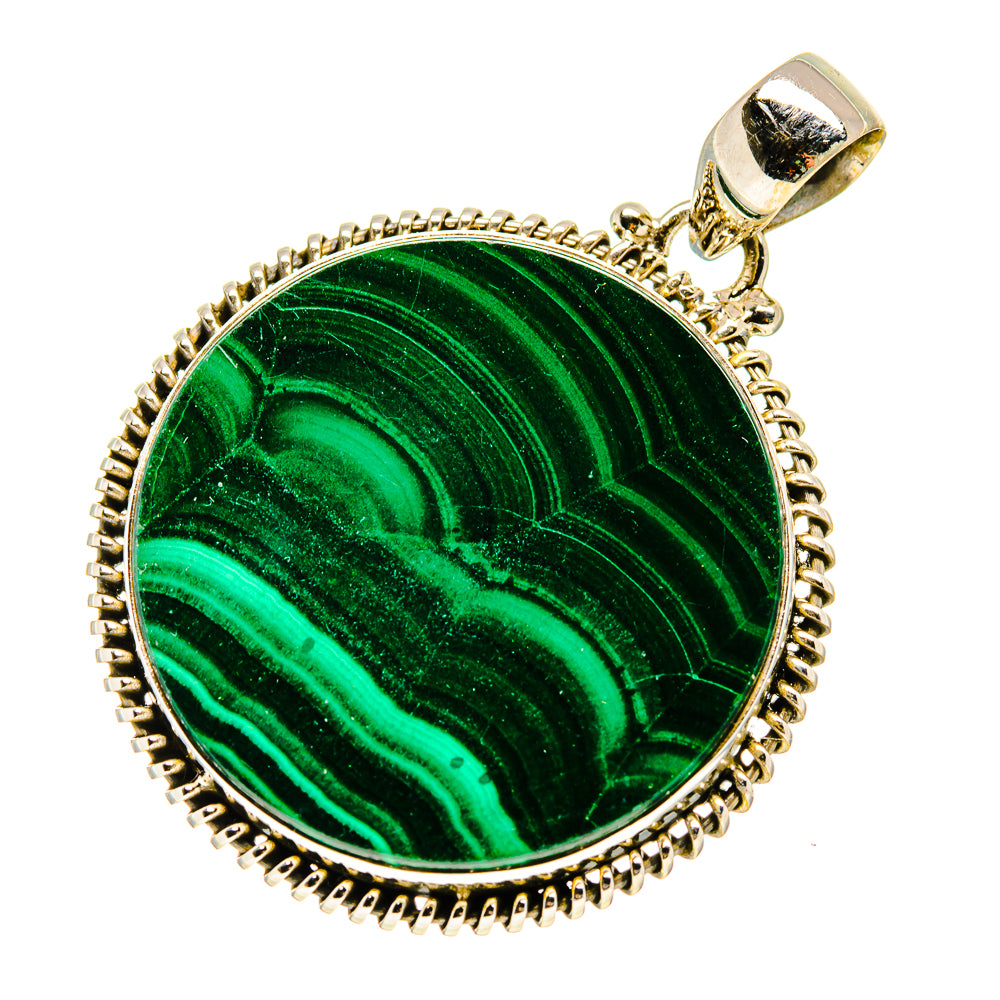 Malachite Pendants handcrafted by Ana Silver Co - PD750553