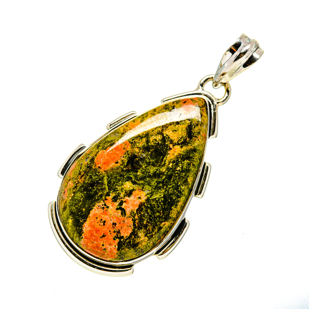 Unakite Pendants handcrafted by Ana Silver Co - PD750612