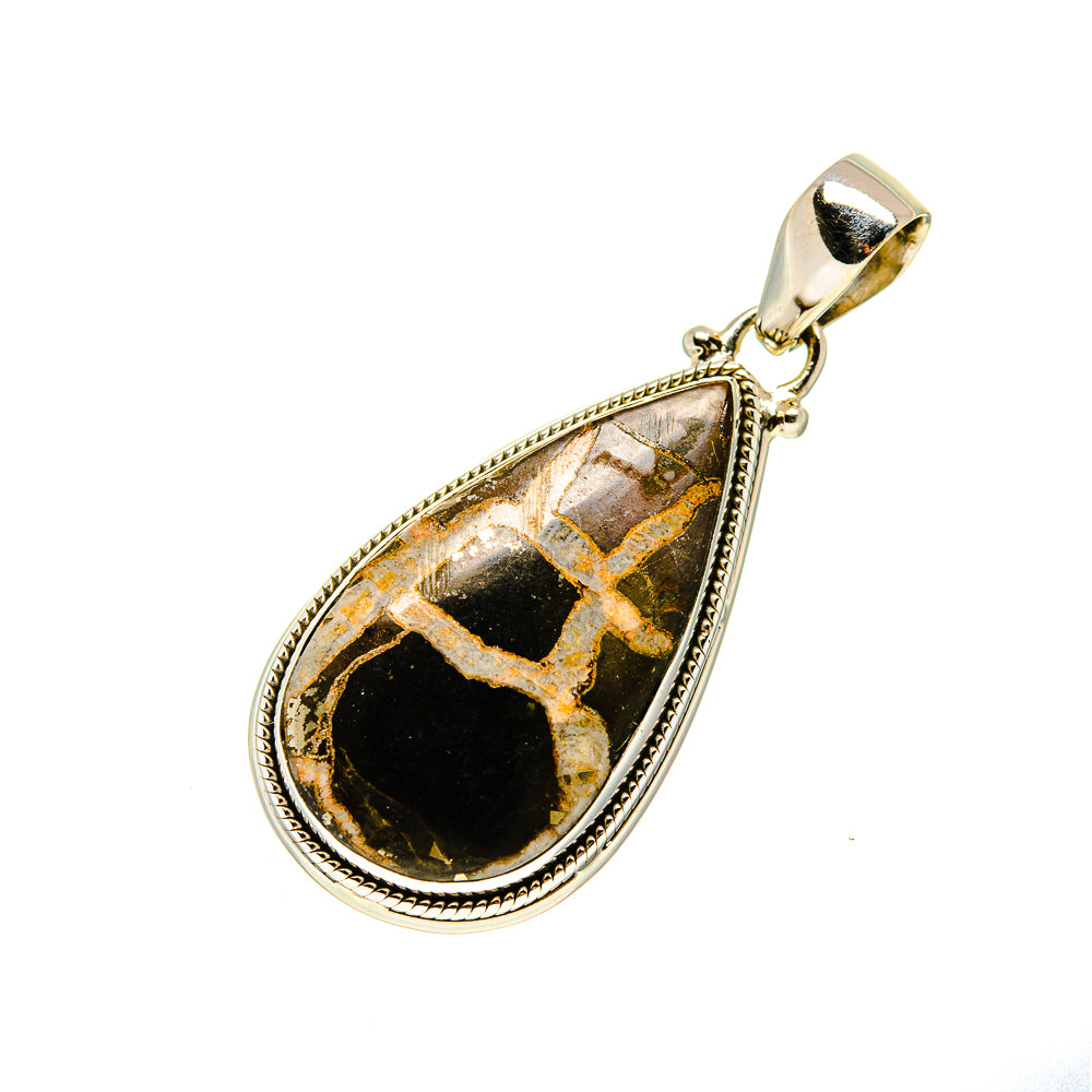 Septarian Geode Pendants handcrafted by Ana Silver Co - PD750698