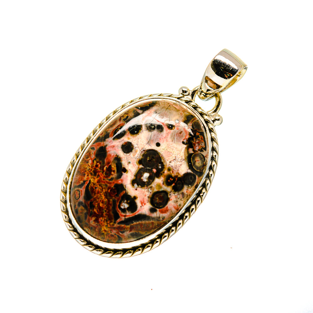Poppy Jasper Pendants handcrafted by Ana Silver Co - PD750816