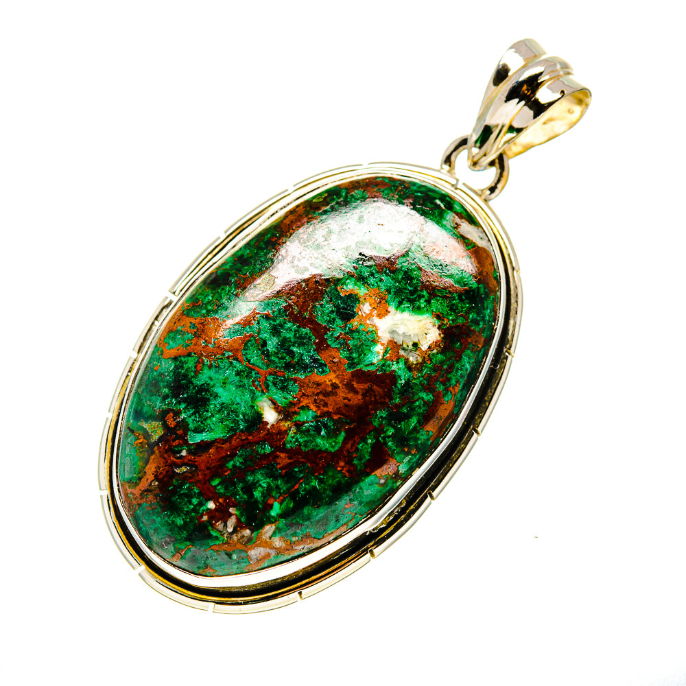 Chrysocolla Pendants handcrafted by Ana Silver Co - PD750912