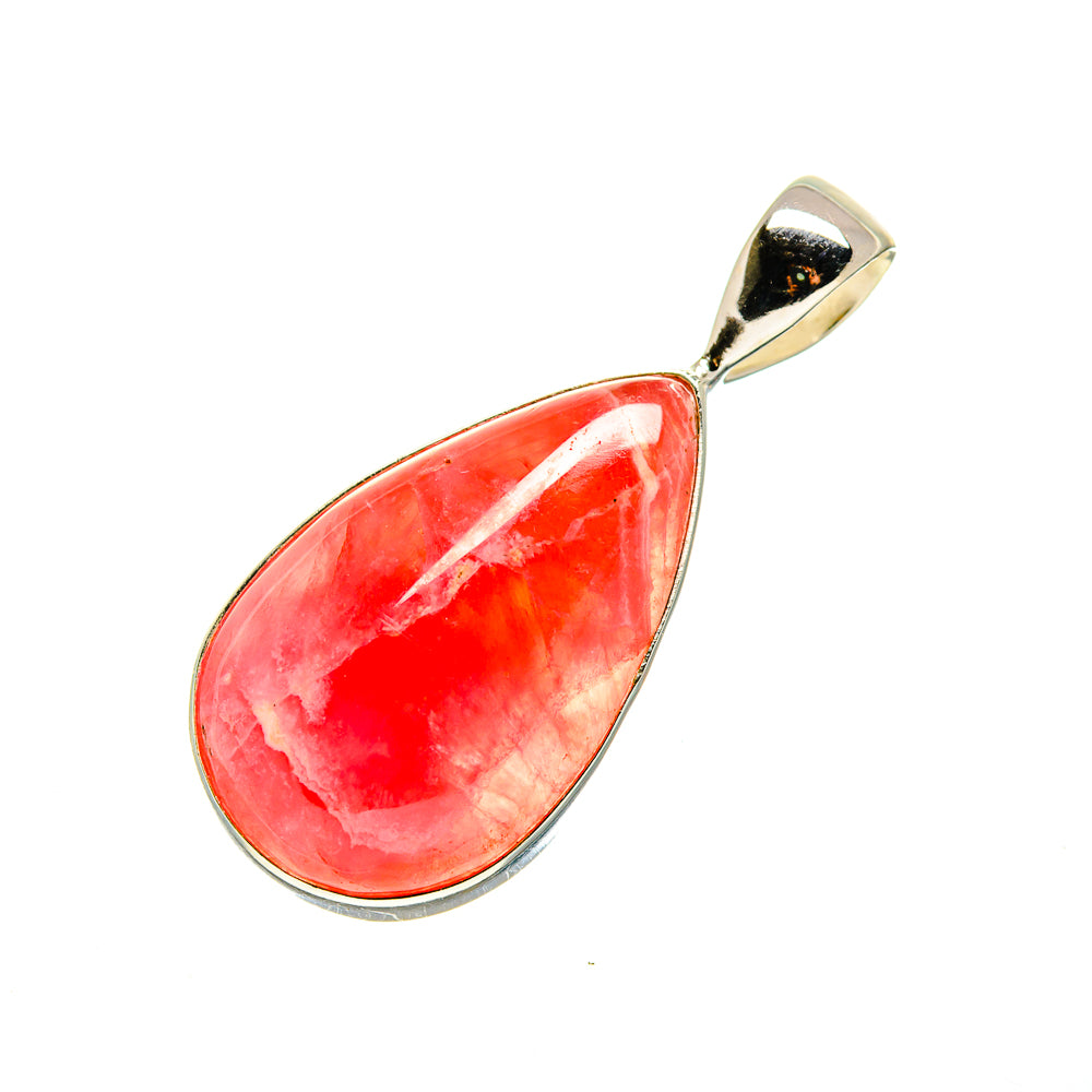 Pink Agate Pendants handcrafted by Ana Silver Co - PD750995