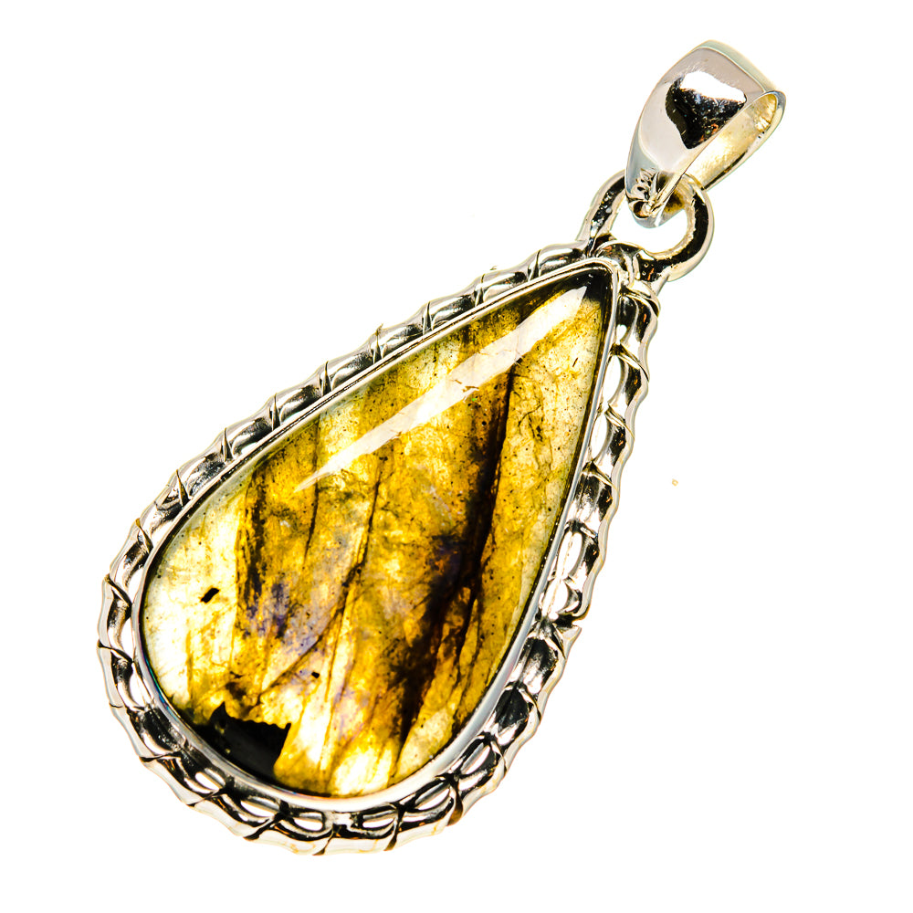 Labradorite Pendants handcrafted by Ana Silver Co - PD751121