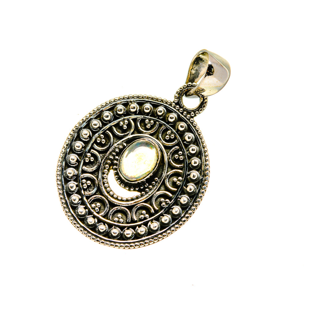 Ethiopian Opal Pendants handcrafted by Ana Silver Co - PD751218