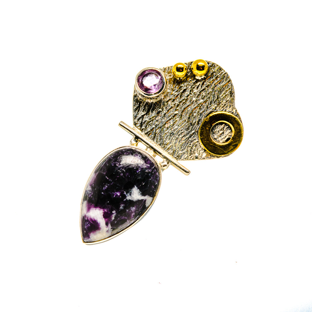 Lepidolite Pendants handcrafted by Ana Silver Co - PD751815